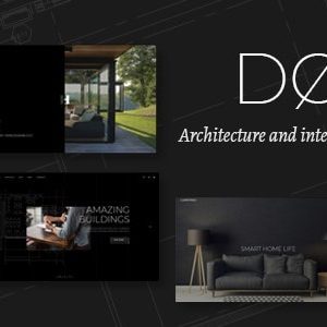 قالب Dor | قالب وردپرس Dør | پوسته مدرن مهندسی و طراحی داخلی وردپرس