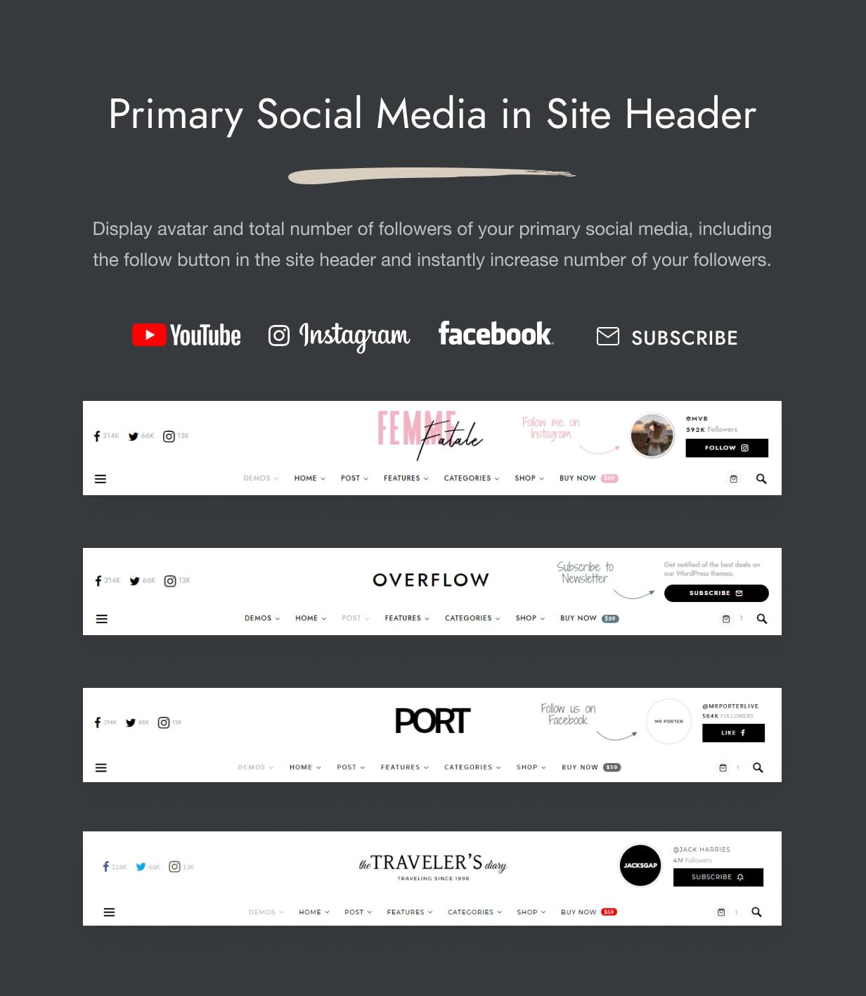 قالب Overflow | قالب وردپرس Overflow | پوسته وبلاگ و مجله وردپرس