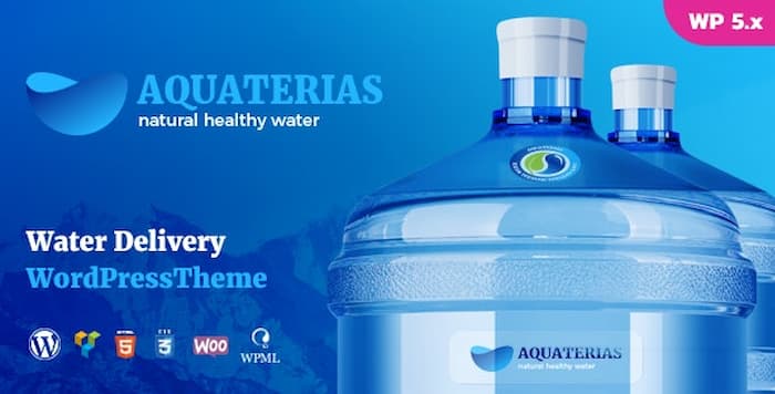قالب aquaterias قالب آب معدنی